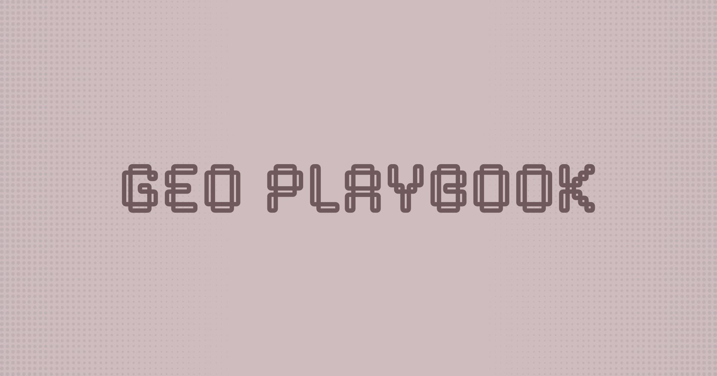 GEO Playbook — Cloudflare Agent-Readiness ile GEO Optimize Rehberi